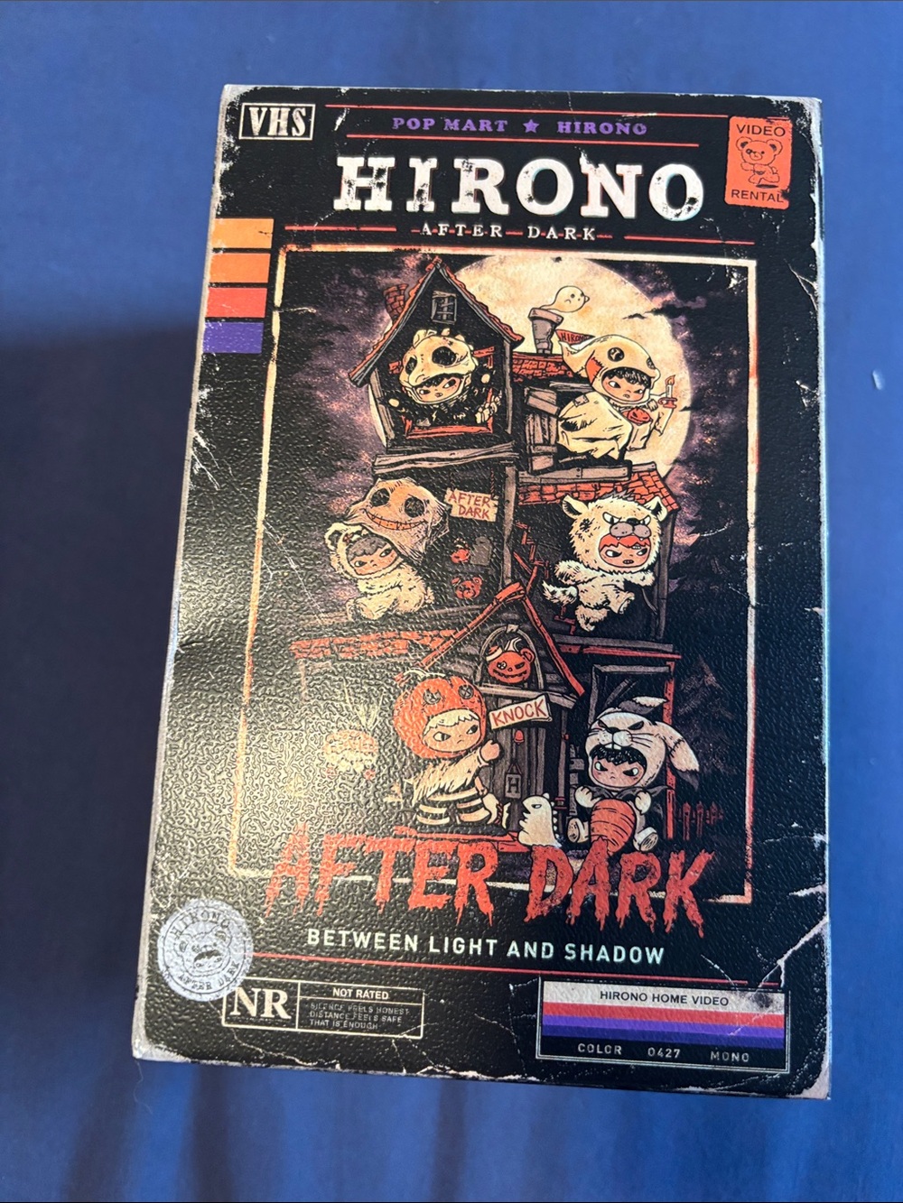 POP MART Hirono After Dark Series Plush Pendant Confirmed Box- Masked